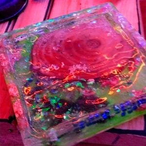 Resin coasters
